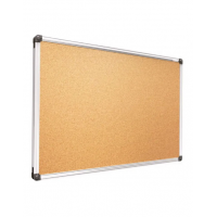 Tabla din pluta, 120X180cm Interpano, rama din aluminiu Tabla din pluta, 120X180cm Interpano, rama din aluminiu