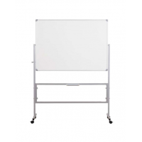 Tabla dubla mobila magnet, 100x140cm, INTERPANO, rama aluminiu Tabla dubla mobila magnet, 100x140cm, INTERPANO, rama aluminiu