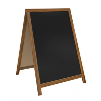Tabla creta non-magnetica,50X70cm dubla rama lemn Tabla creta non-magnetica,50X70cm dubla rama lemn