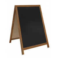 Tabla creta non-magnetica,65X100cm dubla rama lemn Tabla creta non-magnetica,65X100cm dubla rama lemn
