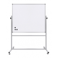 Tabla Whiteboard, 90X120cm, PANDA, dubla/suport mobil, magnetica Tabla Whiteboard, 90X120cm, PANDA, dubla/suport mobil, magnetica