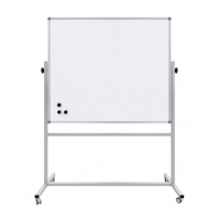 Tabla Whiteboard, 120X200cm, PANDA, dubla/suport mobil, magnetic Tabla Whiteboard, 120X200cm, PANDA, dubla/suport mobil, magnetic