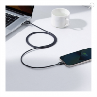 Cable USB - Lightning, 2.4A, 1.2m, Baseus Crystal Shine Black CAJY000001 Cable USB - Lightning, 2.4A, 1.2m, Baseus Crystal Shine Black CAJY000001