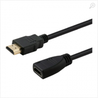 Cable HDMI M to HDMI F 1m Savio CL-132 Cable HDMI M to HDMI F 1m Savio CL-132