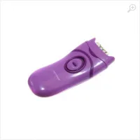 Epilator Esperanza COPACABANA EBD002V Violet, Detachable head - can be washed under running water 2 speed levels depilation, Power supply: batteries 3 x AAA (not included) Set contains: main device, brush to clean the head after use, protective cap, instr