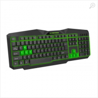 Keyboard Esperanza TIRONS EGK201G Green - US Layout / Gaming, Illuminated Keyboard Esperanza TIRONS EGK201G Green - US Layout / Gaming, Illuminated