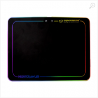 Mouse Pad Esperanza EGP104 NIGHTCRAWLER LED RGB, Illuminated gaming mouse pad Mouse Pad Esperanza EGP104 NIGHTCRAWLER LED RGB, Illuminated gaming mouse pad