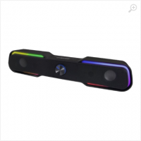 Soundbar Esperanza Apala EGS101, 6W (2 x 3W), LED Rainbow lighting, Volume control, built in amplifier, Power supply: 5V, They require: USB Soundbar Esperanza Apala EGS101, 6W (2 x 3W), LED Rainbow lighting, Volume control, built in amplifier, Power supply: 5V, They require: USB
