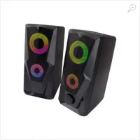 Speakers 2.0 Esperanza Baila EGS103, 6W (2 x 3W), LED Rainbow lighting, Volume control, built in amplifier, Power supply: 5V, They require: USB and mini-jack 3.5mm headphone output, Cable length: 1.2m, Weight: 750g Speakers 2.0 Esperanza Baila EGS103, 6W (2 x 3W), LED Rainbow lighting, Volume control, built in amplifier, Power supply: 5V, They require: USB and mini-jack 3.5mm headphone output, Cable length: 1.2m, Weight: 750g