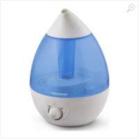 Humidifier Esperanza COOL VAPOR EHA005 Tank capacity 2,6 L, Power 25 W, Steam output 300 ml / hr, 8,5 hours of continuous operation without refilling, the tank, Suitable for rooms up to 40 m2, Automatic shutdown after emptying the container (+ Alarm) Humidifier Esperanza COOL VAPOR EHA005 Tank capacity 2,6 L, Power 25 W, Steam output 300 ml / hr, 8,5 hours of continuous operation without refilling, the tank, Suitable for rooms up to 40 m2, Automatic shutdown after emptying the container (+ Alarm)