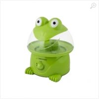 Humidifier Esperanza FROGGY EHA006 Tank capacity 3,5 L, Power 25 W; Suitable for rooms up to 40 m2; 3 levels of steam outputs; Steam output 300 ml / hr.; 12 hours of continuous operation without refilling the tank; Automatic shutdown after emptying the Humidifier Esperanza FROGGY EHA006 Tank capacity 3,5 L, Power 25 W; Suitable for rooms up to 40 m2; 3 levels of steam outputs; Steam output 300 ml / hr.; 12 hours of continuous operation without refilling the tank; Automatic shutdown after emptying the