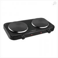 Electric Hot Plate Esperanza COTOPAXI EKH010K (EKH004K) Black, 2000W (1x1000W, 1x1000W), 5 temperature degrees thermostatic protection against overheating The indicator light (on / off) Heat-resistant surface materials 2 heating plates Electric Hot Plate Esperanza COTOPAXI EKH010K (EKH004K) Black, 2000W (1x1000W, 1x1000W), 5 temperature degrees thermostatic protection against overheating The indicator light (on / off) Heat-resistant surface materials 2 heating plates