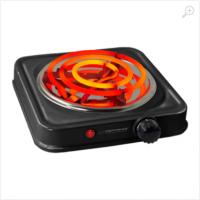 Electric Hot Plate Esperanza ETNA EKH012K (EKH001K), 1000W Black, 5 temperature degrees thermostatic protection against overheating The indicator light (on / off) Heat-resistant surface materials Electric Hot Plate Esperanza ETNA EKH012K (EKH001K), 1000W Black, 5 temperature degrees thermostatic protection against overheating The indicator light (on / off) Heat-resistant surface materials