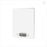 Kitchen Scale Esperanza LEMON EKS002W White, Touch buttons, Maximum capacity: 5000g, Division: 1g, Four units of measure: g /lb/oz/kg, Tare Function, Overload indicator, Low battery indicator, Power: 1xCR2032 lithium battery Kitchen Scale Esperanza LEMON EKS002W White, Touch buttons, Maximum capacity: 5000g, Division: 1g, Four units of measure: g /lb/oz/kg, Tare Function, Overload indicator, Low battery indicator, Power: 1xCR2032 lithium battery