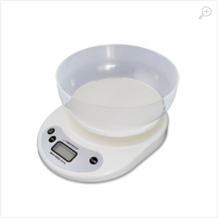 Kitchen Scale Esperanza COCONUT EKS007 White with bowl (1L), Maximum capacity: 5000g, Division: 1g, Four units of measure: g /lb/oz/kg, Tare Function, Overload indicator and low battery indicator, Power: 2 x 1,5V AA battery (not included) Kitchen Scale Esperanza COCONUT EKS007 White with bowl (1L), Maximum capacity: 5000g, Division: 1g, Four units of measure: g /lb/oz/kg, Tare Function, Overload indicator and low battery indicator, Power: 2 x 1,5V AA battery (not included)