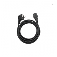 Power cord - 3m - GEMBIRD PC-186-VDE-3M, Schuko input / C13 output, VDE approved, Black Power cord - 3m - GEMBIRD PC-186-VDE-3M, Schuko input / C13 output, VDE approved, Black