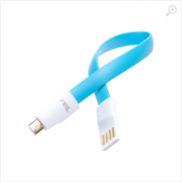 Cable USB - Micro USB, Braid, Nylon, 0.2m, Tellur Blue TLL155071 Cable USB - Micro USB, Braid, Nylon, 0.2m, Tellur Blue TLL155071