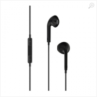 Casti in-ear, Urban, microfon, buton multitask pe fir, jack 3.5mm, lungime cablu 1.2m, Tellur Black TLL162012 Casti in-ear, Urban, microfon, buton multitask pe fir, jack 3.5mm, lungime cablu 1.2m, Tellur Black TLL162012