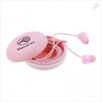 Casti in-ear, Macaron, with mic, wired, Jack 3.5 mm,16 ohm, 20Hz, 1.2 m, silicone, Tellur Pink TLL162122 Casti in-ear, Macaron, with mic, wired, Jack 3.5 mm,16 ohm, 20Hz, 1.2 m, silicone, Tellur Pink TLL162122