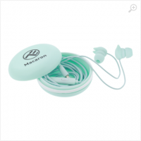 Casti in-ear, Macaron, with mic, wired, Jack 3.5 mm,16 ohm, 20Hz, 1.2 m, silicone, Tellur Blue TLL162132 Casti in-ear, Macaron, with mic, wired, Jack 3.5 mm,16 ohm, 20Hz, 1.2 m, silicone, Tellur Blue TLL162132