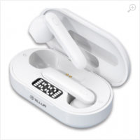 Tellur Flip True Wireless Earphones, White, Bluetooth version 5.0, up to 10 m, True Wireless Stereo, Music play time Up to 2.5 hours, Charging time Approx 1.5 hours, Charging box, Earbuds weight 4 grams Tellur Flip True Wireless Earphones, White, Bluetooth version 5.0, up to 10 m, True Wireless Stereo, Music play time Up to 2.5 hours, Charging time Approx 1.5 hours, Charging box, Earbuds weight 4 grams