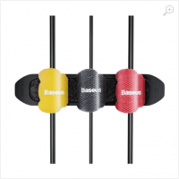 Organizer Baseus Cables Fixer Kit self-adhesive Cable Organizer Cable Clip + 15x hook and loop Straps black TZACGX-01 Organizer Baseus Cables Fixer Kit self-adhesive Cable Organizer Cable Clip + 15x hook and loop Straps black TZACGX-01
