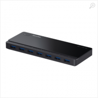 TP-Link UH700, USB3.0 Hub, 7 ports, rate of up to 5Gbps, Black, with External Power Adapter TP-Link UH700, USB3.0 Hub, 7 ports, rate of up to 5Gbps, Black, with External Power Adapter