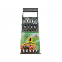 Razatoare cu patru laturi 10.6X8X24cm inox Razatoare cu patru laturi 10.6X8X24cm inox