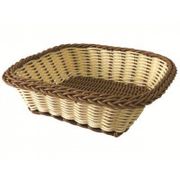 Cos ?mpletit pentru p?ine p?trat? 18X18X6cm Cos ?mpletit pentru p?ine p?trat? 18X18X6cm