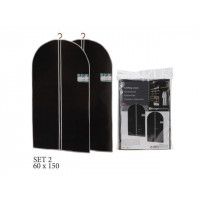 Set de 2 huse pentru haine Storage Solutions, 60X150cm Set de 2 huse pentru haine Storage Solutions, 60X150cm