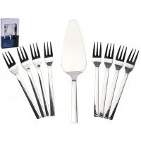 Set pentru desert EH lopatica pentru torta si 8 furculite de desert, inox