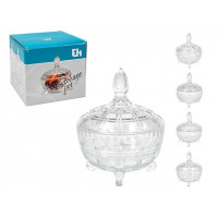 Bomboniera EH Riple 200ml D10X12.5cm, sticla Bomboniera EH Riple 200ml D10X12.5cm, sticla