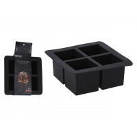 Forma pentru gheata EH 4 celule 16X16X6cm, neagra Forma pentru gheata EH 4 celule 16X16X6cm, neagra