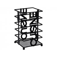 Uscator pentru tacamuri Cuisine 16.5Х10.4Х10.4сm, metal, negru Uscator pentru tacamuri Cuisine 16.5Х10.4Х10.4сm, metal, negru