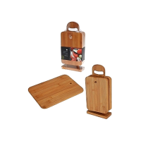 Tocator din bambus EH 6buc, 33X15X7cm, pe suport Tocator din bambus EH 6buc, 33X15X7cm, pe suport