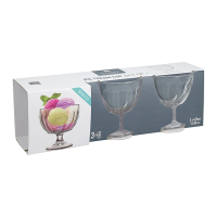 Set cupe EH 3buc D11X12 cm, 425 ml, sticla Set cupe EH 3buc D11X12 cm, 425 ml, sticla