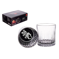 Set 6 pahare Maori 360ml, pentru bauturi tari, cristal Set 6 pahare Maori 360ml, pentru bauturi tari, cristal
