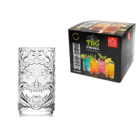 Set 4 pahare tip Tumbler Tiki Etruria 450ml, cristal Set 4 pahare tip Tumbler Tiki Etruria 450ml, cristal