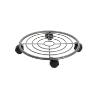 Suport pentru ghiveci D35cm, pe roti, metal, max 15kg Suport pentru ghiveci D35cm, pe roti, metal, max 15kg