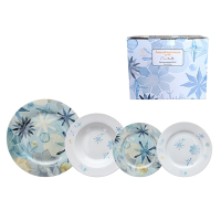 Set de vesela AF Cristalli 18buc, portelan Set de vesela AF Cristalli 18buc, portelan