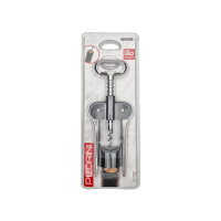 Tirbuson cu 2 mansete Gadget Lillo soft touch, inox Tirbuson cu 2 mansete Gadget Lillo soft touch, inox