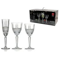 Set 18 pocale pentru vin Brilliante: 6X190ml, 6X230ml, 6X290ml