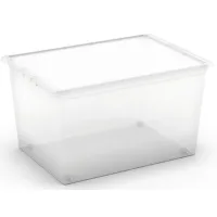 Контейнер с крышкой C-box XL 50l, 55X38.5XH30.5cm, на колесах