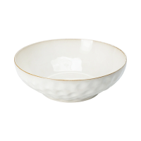 Salatiera 26 cm Reactiv Glaze Cream, ceramica