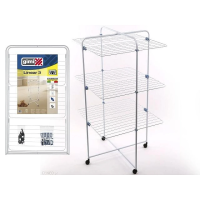 Uscator rufe vertical de trei nivele Gimi Linear 33m