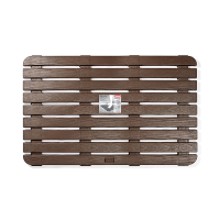 Platforma pentru dus Tatay 80X50X3cm maro, plastic Platforma pentru dus Tatay 80X50X3cm maro, plastic