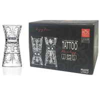 Набор рюмок двухсторонних Tattoo 30/60мл, 6шт, хрусталь Набор рюмок двухсторонних Tattoo 30/60мл, 6шт, хрусталь