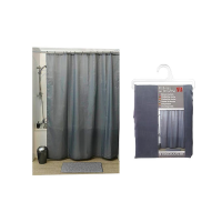 Perdea pentru dus 180X200cm Tendance Kukica, gri, poliester Perdea pentru dus 180X200cm Tendance Kukica, gri, poliester