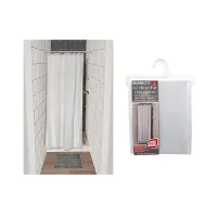 Perdea pentru dus 120X180cm Tendance Kukica albă, poliester