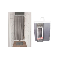 Perdea pentru dus 120X180cm Tendance Kukica gri, poliester